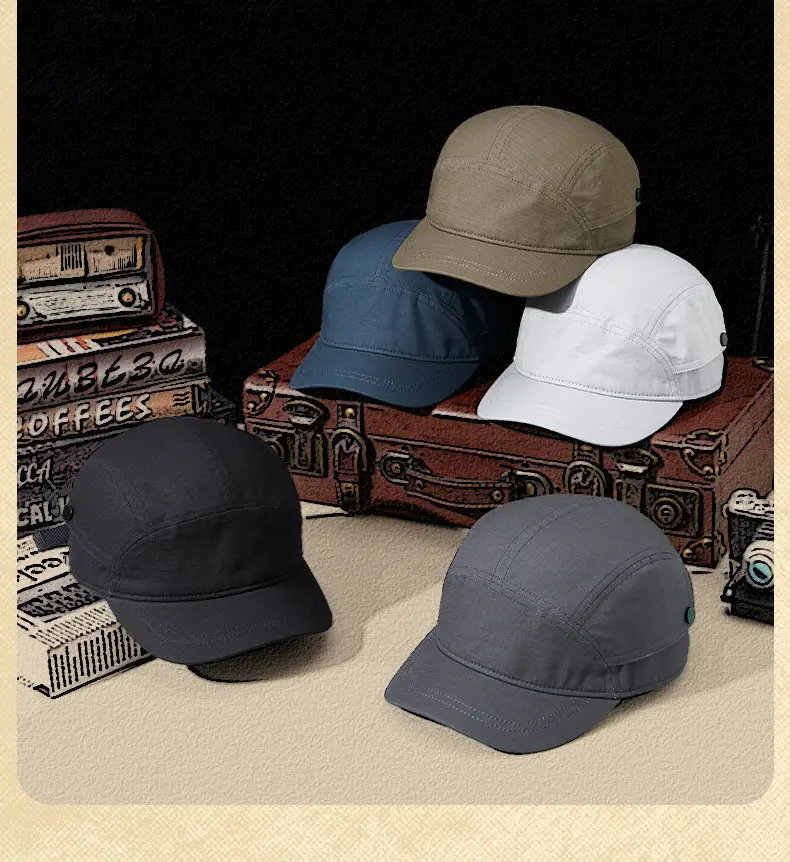 Men's Olive Green Baseball Cap Summer Casual Hat — feature 17