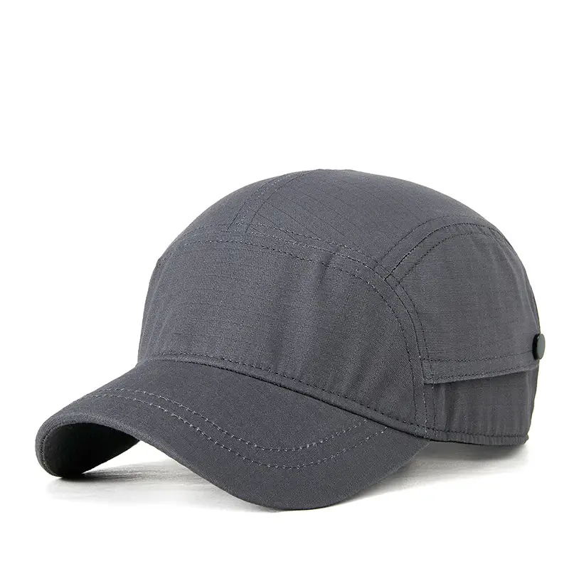 Men's Olive Green Baseball Cap Summer Casual Hat - Image 3