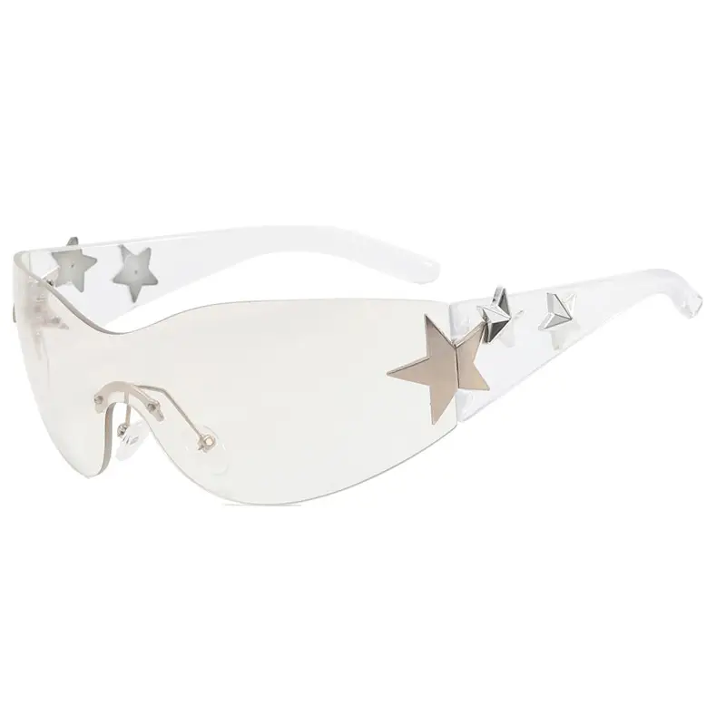 Kedun Star Sunglasses White Star Design 2023 - Image 6