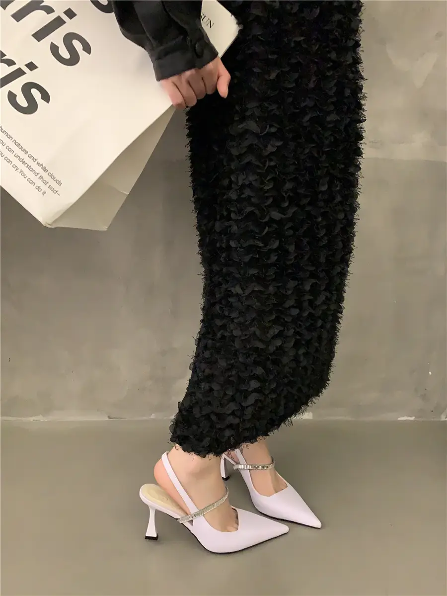 Black French Mary Jane Heels for Women Spring Summer — feature 10