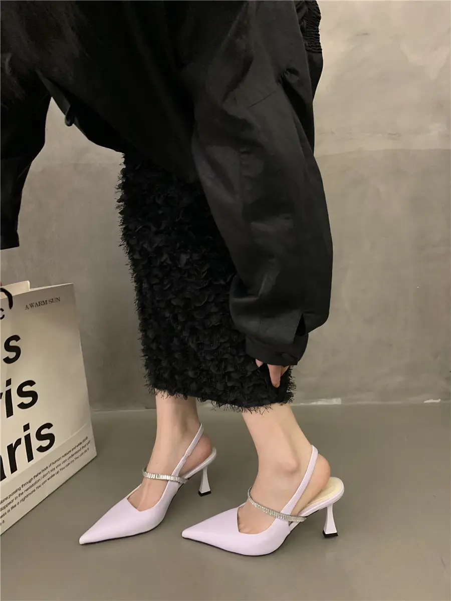 Black French Mary Jane Heels for Women Spring Summer — feature 8