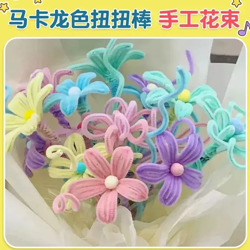 Macaron Color Twister Jewelry Handmade DIY Tops
