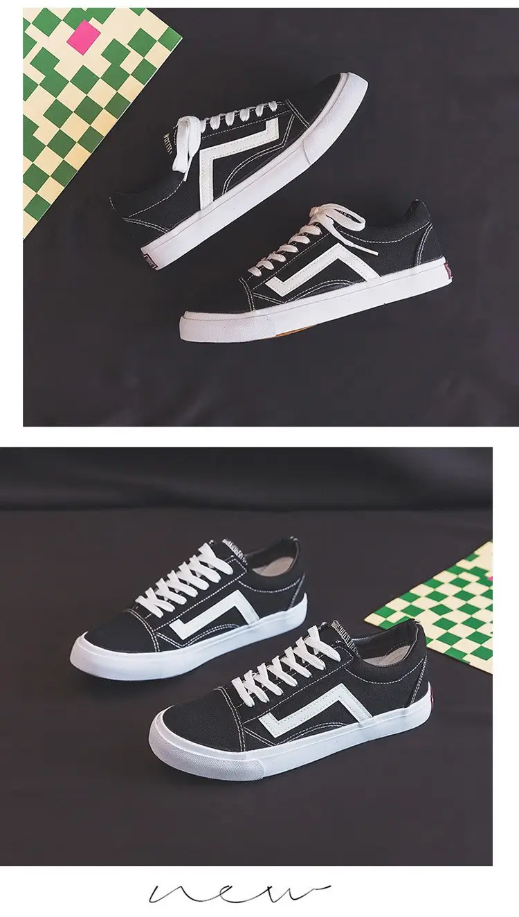 2024 Checkered Canvas Casual Sneakers for Women — feature 12