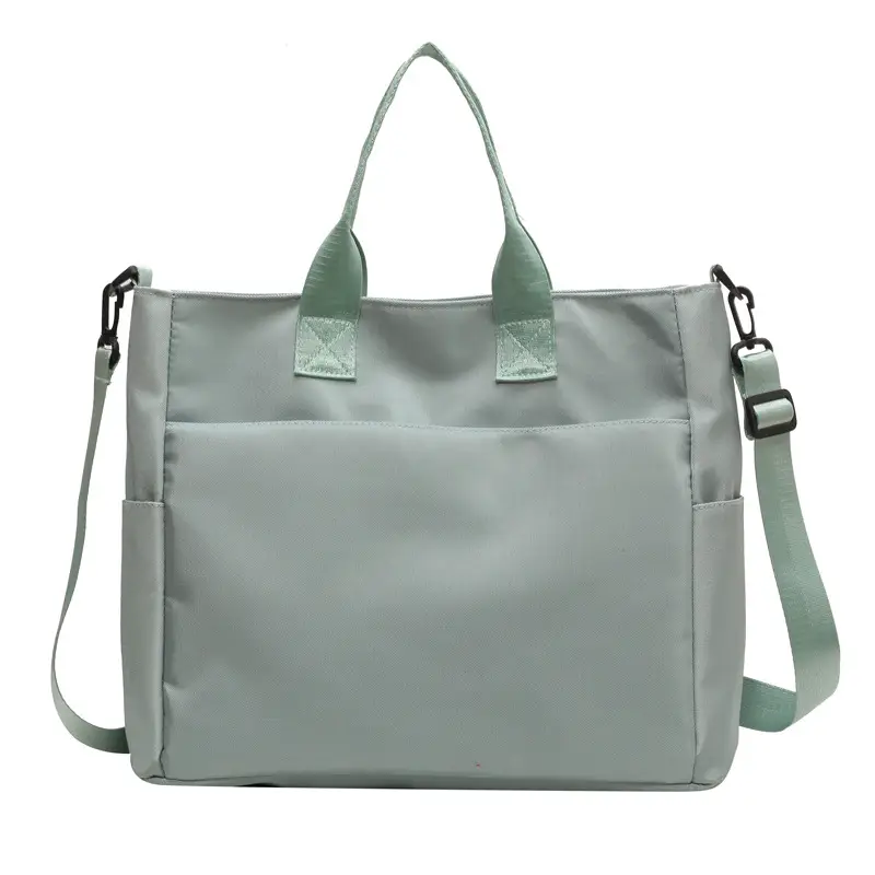 Women's Large Capacity Oxford Cloth Tote Bag Light Blue - Image 2