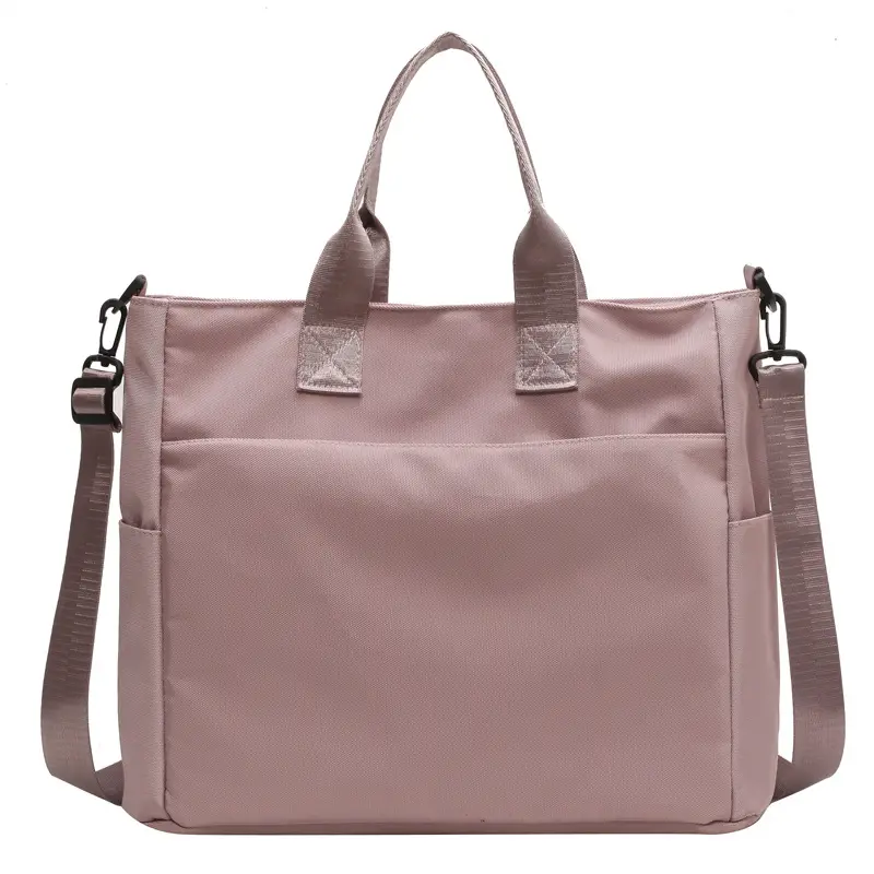 Women's Large Capacity Oxford Cloth Tote Bag Light Blue - Image 3