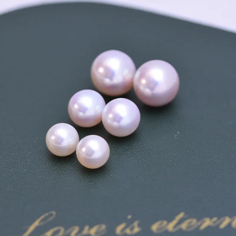 Zhuji Fresh Water 4-10mm White Pearl Balls - Image 4