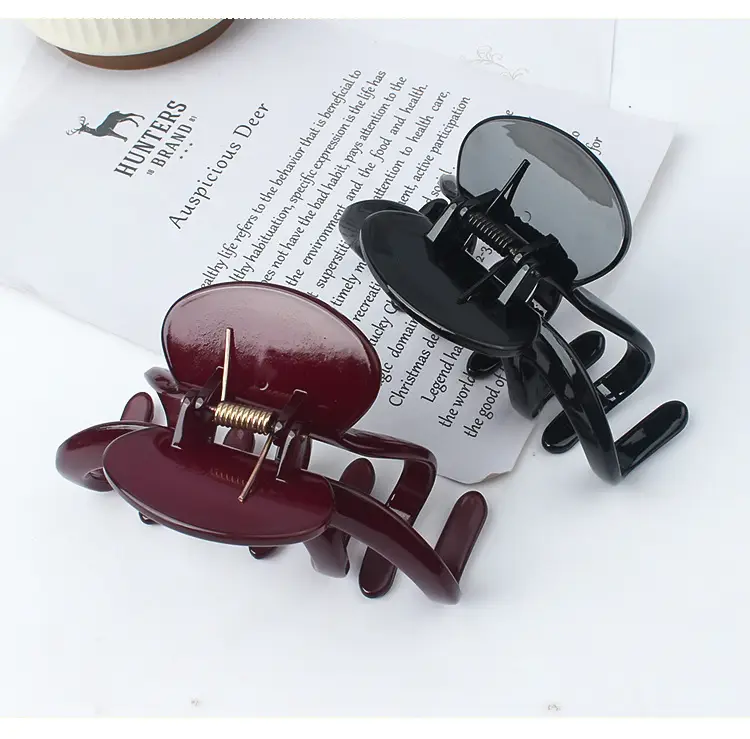 Women's Grasp Hair Clip with Pearl Accents — feature 8