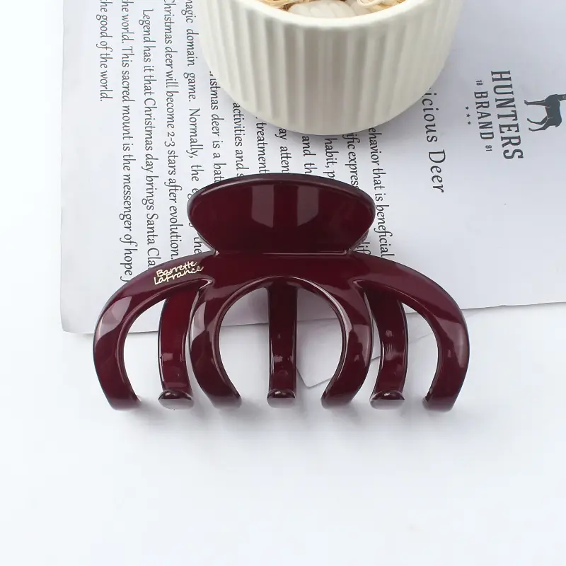 Women's Grasp Hair Clip with Pearl Accents - Image 9