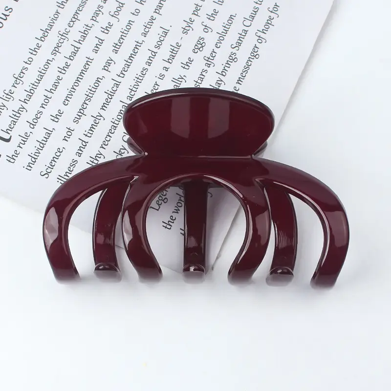 Women's Grasp Hair Clip with Pearl Accents - Image 2