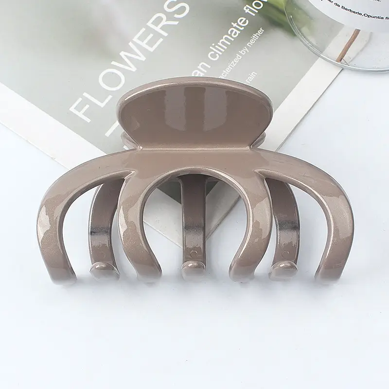 Women's Grasp Hair Clip with Pearl Accents - Image 7