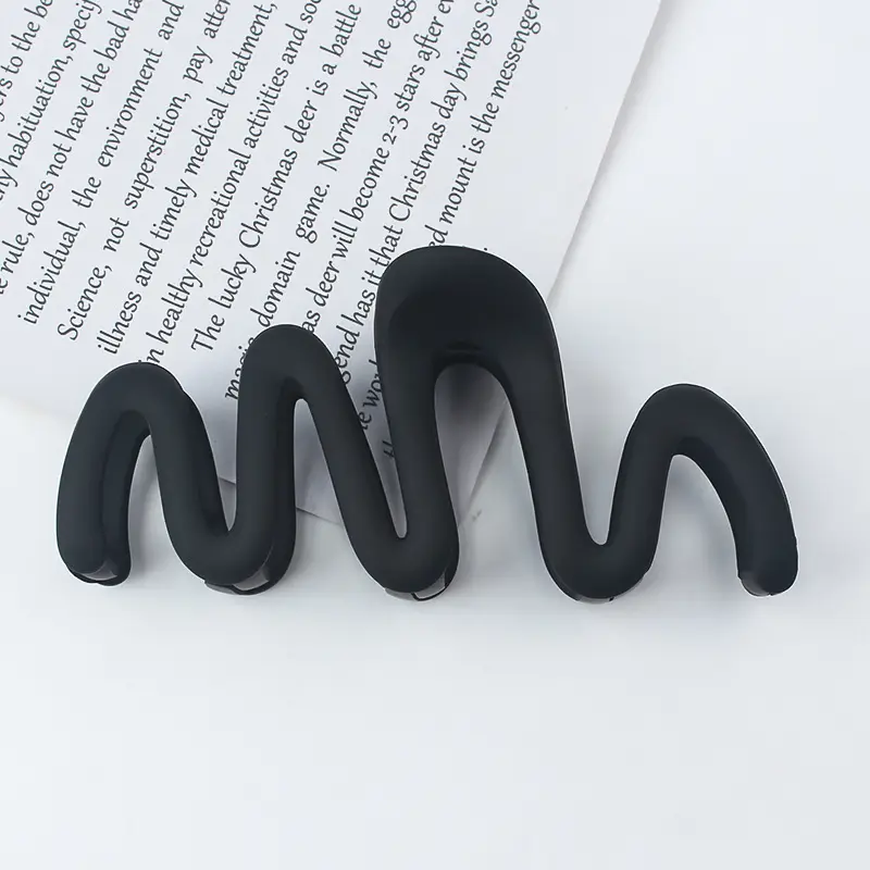 New Wave Frosted Hair Clips for Bathing - Image 7