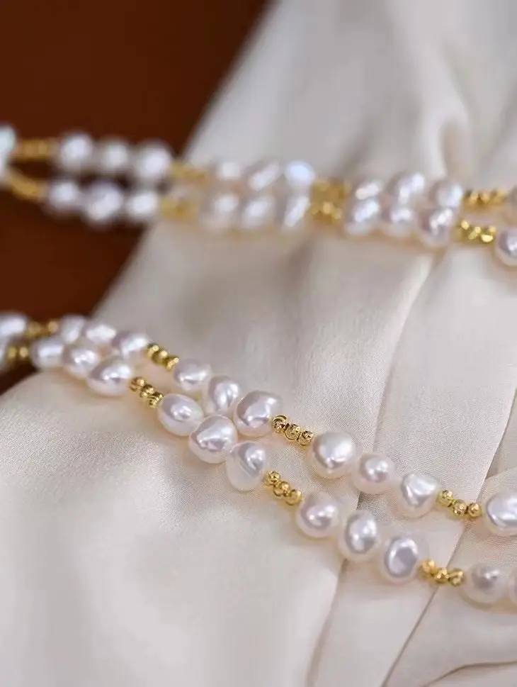Adjustable Pearl Necklace for Women Niche Design — feature 2