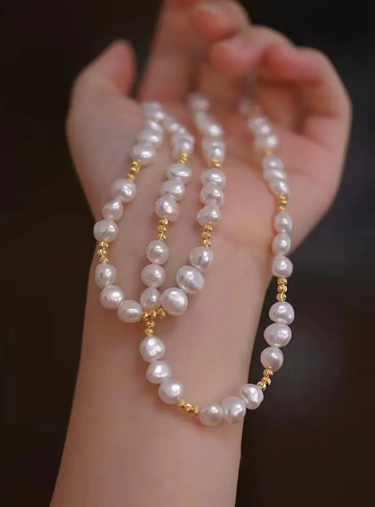 Adjustable Pearl Necklace for Women Niche Design — feature 6