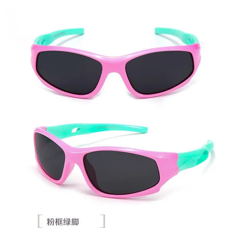 2023 New Silicone Children Sunglasses Polarizer Sports Leisure — feature 13