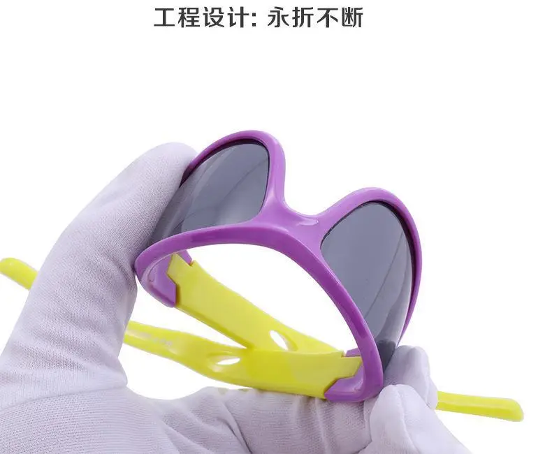 2023 New Silicone Children Sunglasses Polarizer Sports Leisure — feature 5