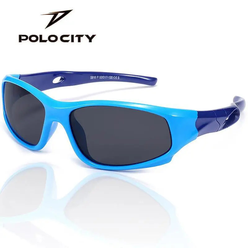 2023 New Silicone Children Sunglasses Polarizer Sports Leisure
