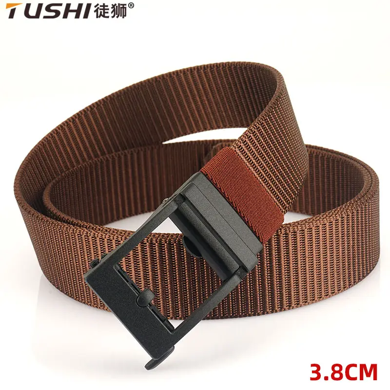 Navy Blue Tactical Belt with Automatic Buckle 3.8CM - Image 9