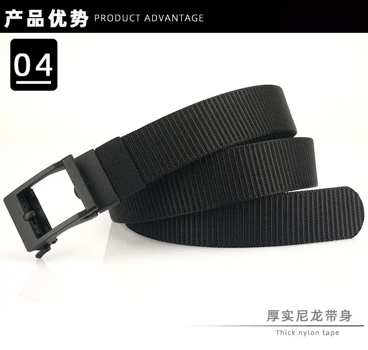 Navy Blue Tactical Belt with Automatic Buckle 3.8CM β feature 10