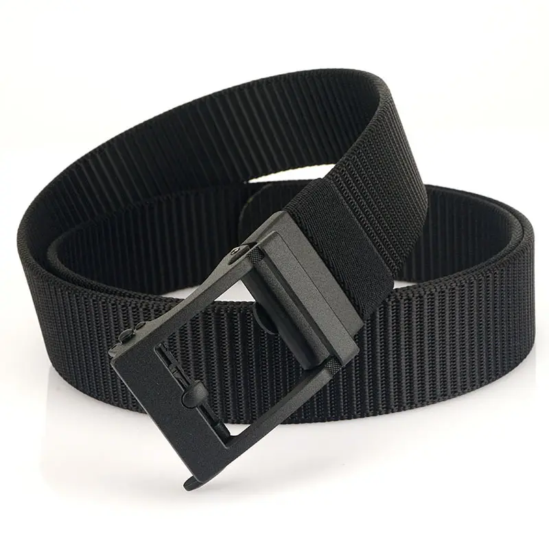 Navy Blue Tactical Belt with Automatic Buckle 3.8CM