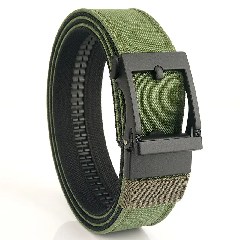 3.8 Double Thickened Tactical Belt CS Field Multifunctional Belt Automatic Buckle Upgraded Hanging Gun Nylon Belt - Image 2