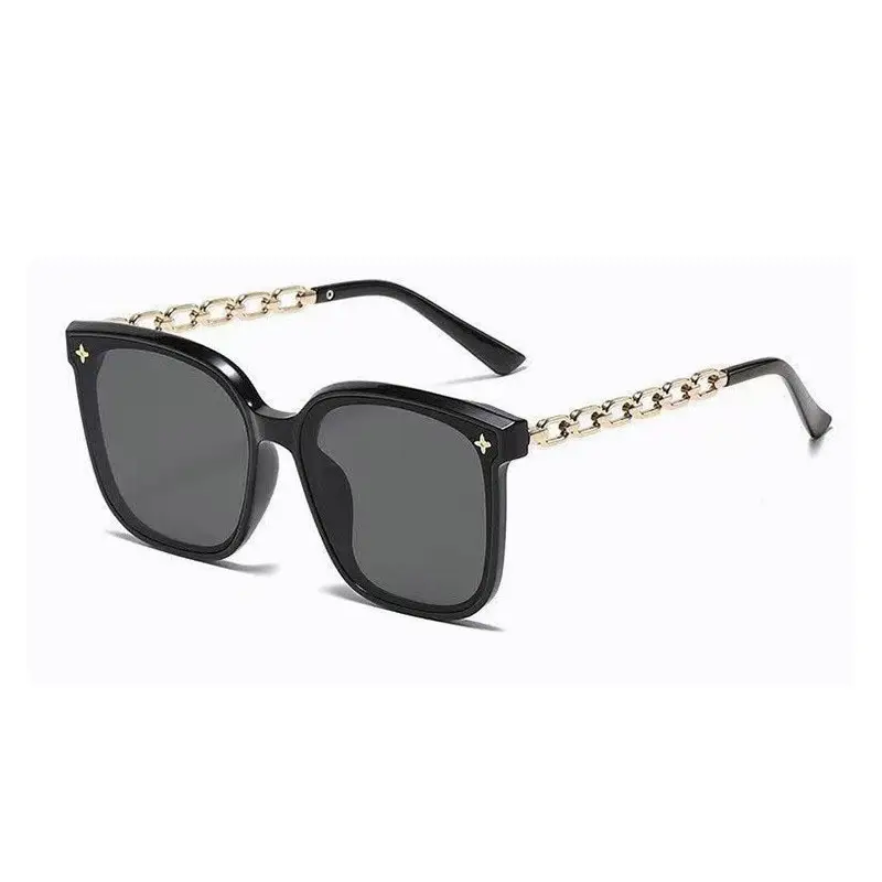 2023 Square Sunglasses for Men Women UV Protection Large Frame - Image 5