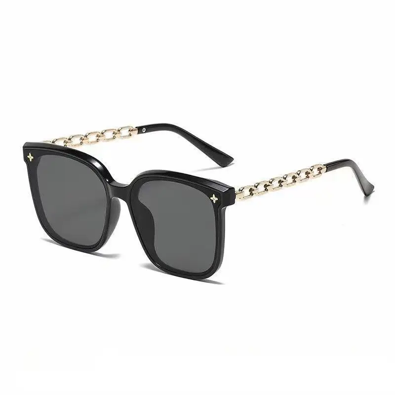 2023 Square Sunglasses for Men Women UV Protection Large Frame