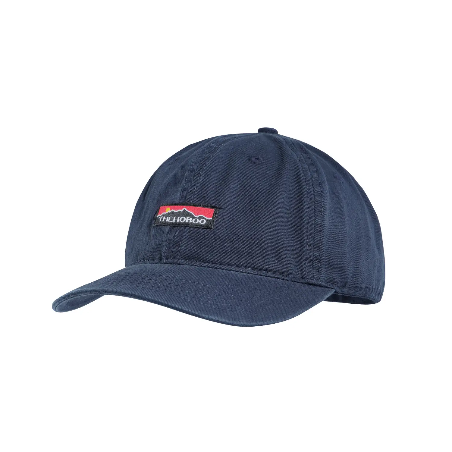 Men's Blue Baseball Cap with Brand Logo - Image 8