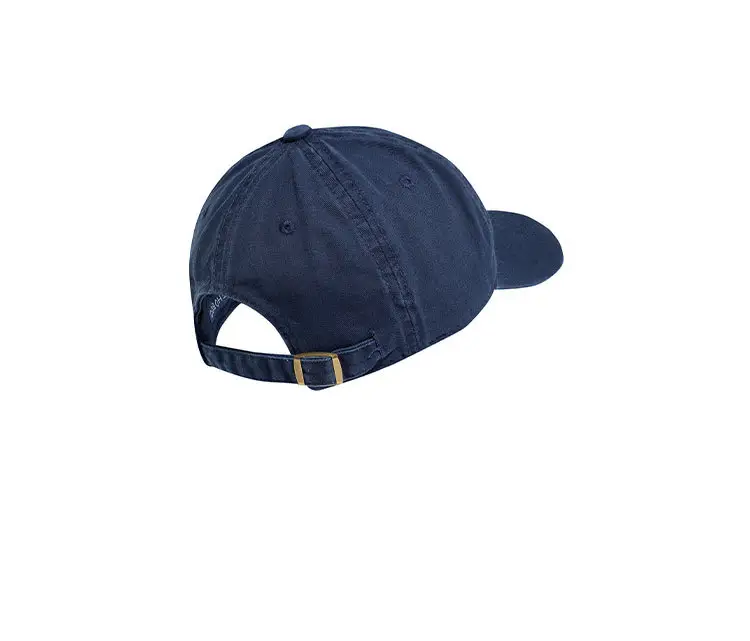 Men's Blue Baseball Cap with Brand Logo — feature 10