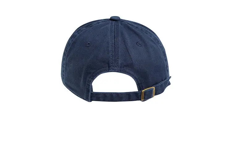 Men's Blue Baseball Cap with Brand Logo — feature 11