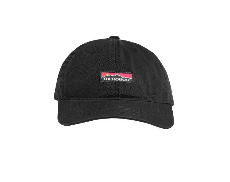 Men's Blue Baseball Cap with Brand Logo — feature 12