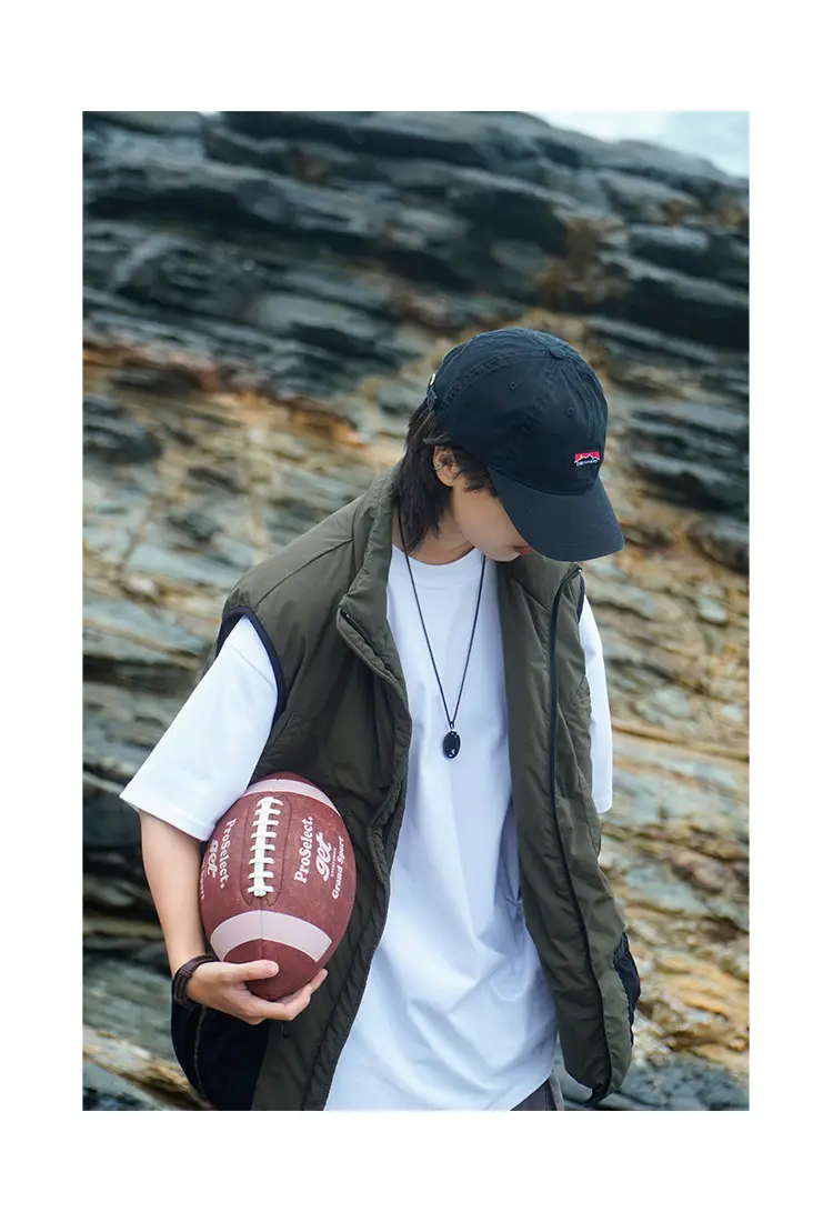 Men's Blue Baseball Cap with Brand Logo — feature 6