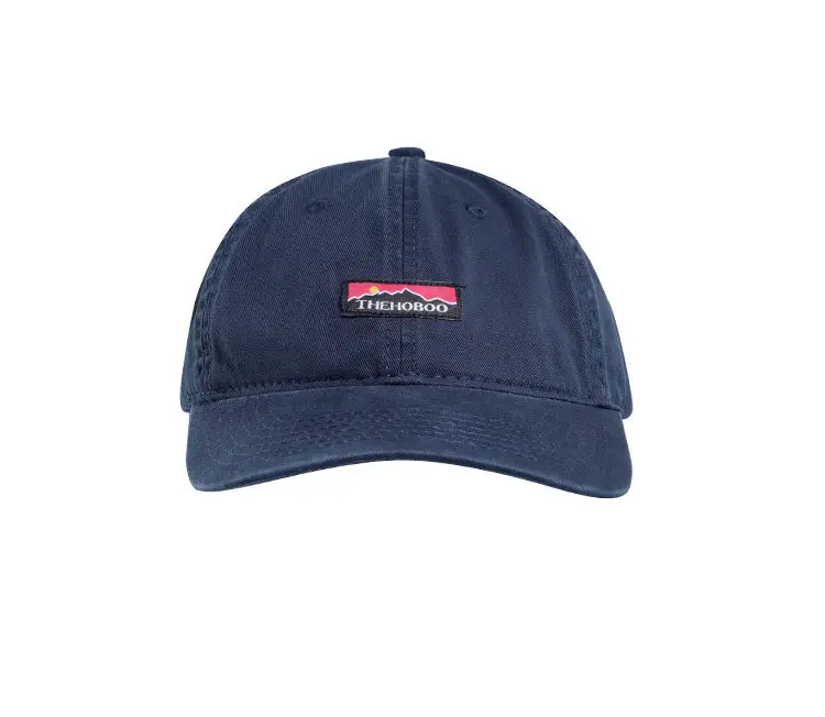 Men's Blue Baseball Cap with Brand Logo — feature 8