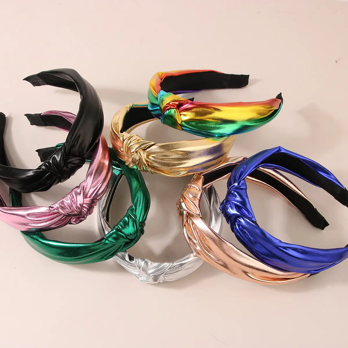 Rainbow Laser Knot Headband for Women — feature 10