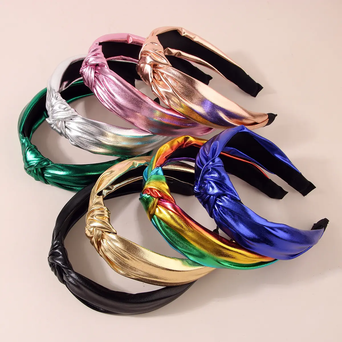 Rainbow Laser Knot Headband for Women — feature 12