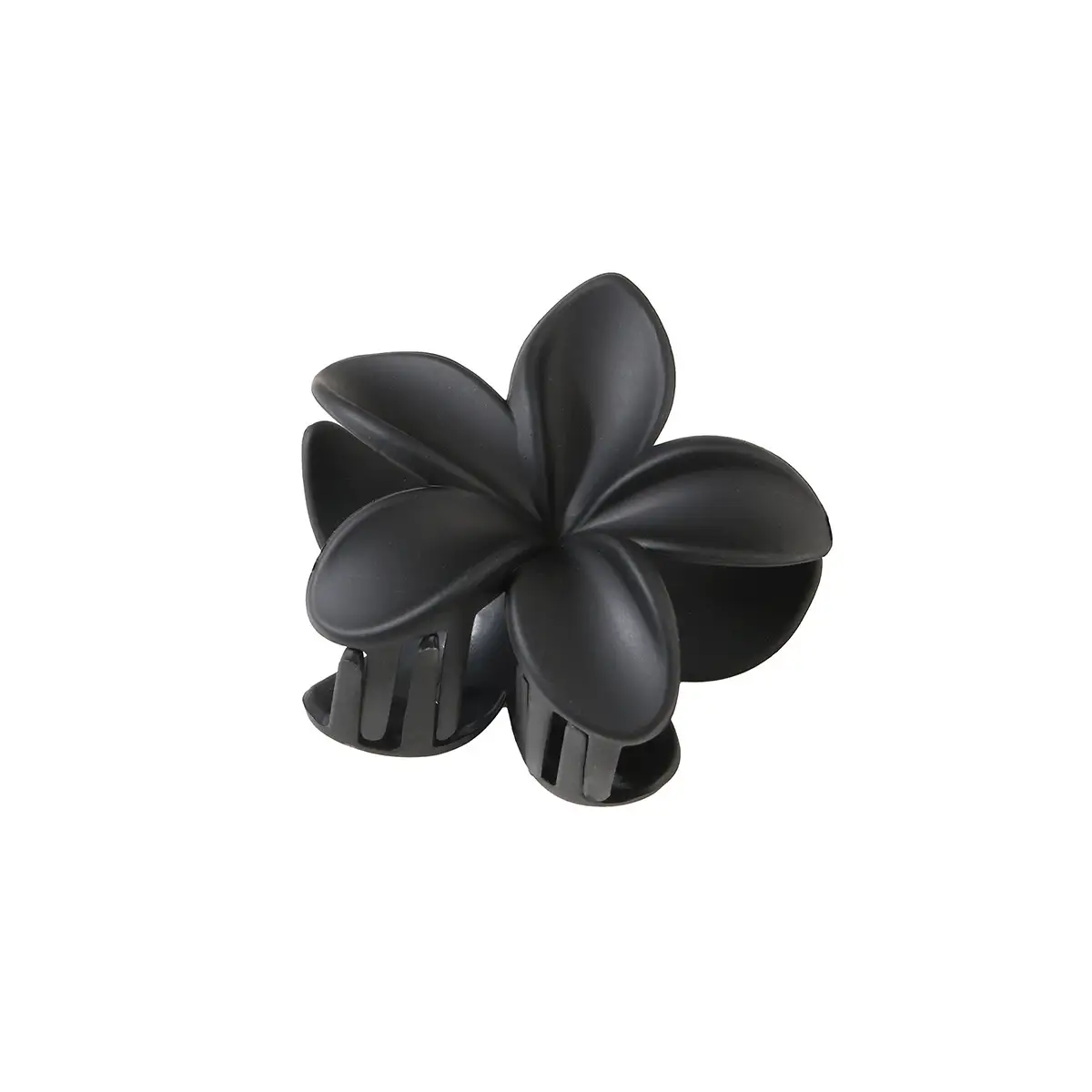 Jelly-Colored Plumeria Hair Clip for Women