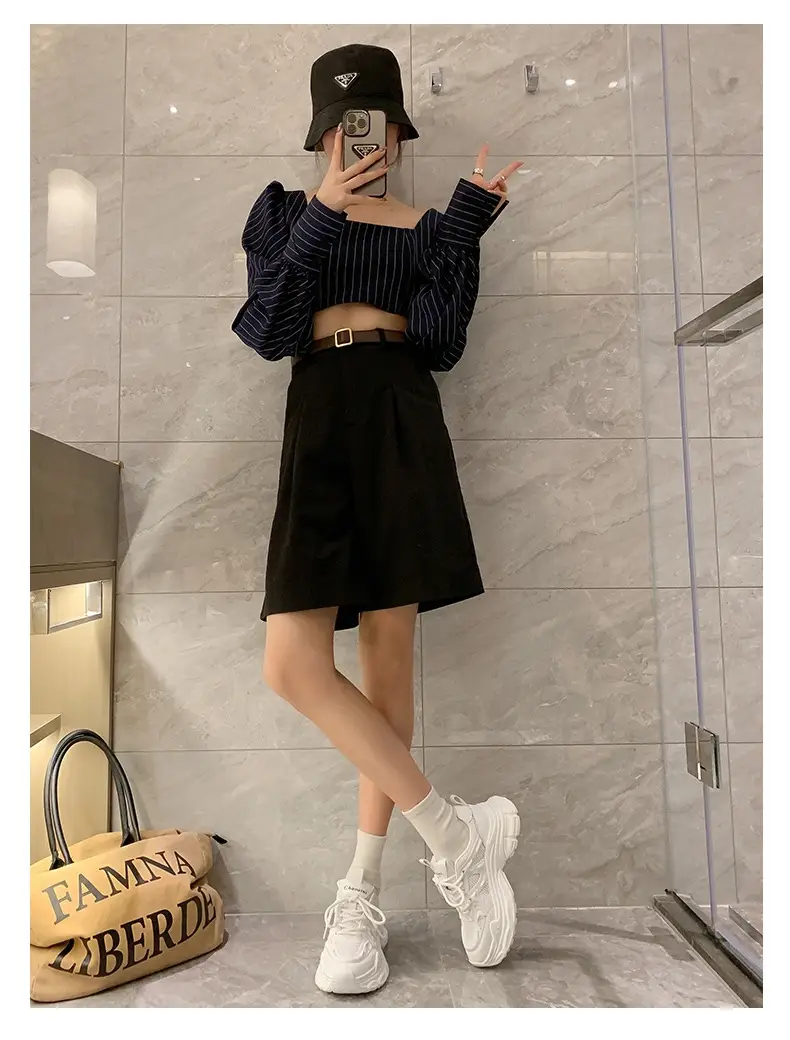 Women's 2023 Summer Mesh Sneakers White Thick Bottom — feature 1