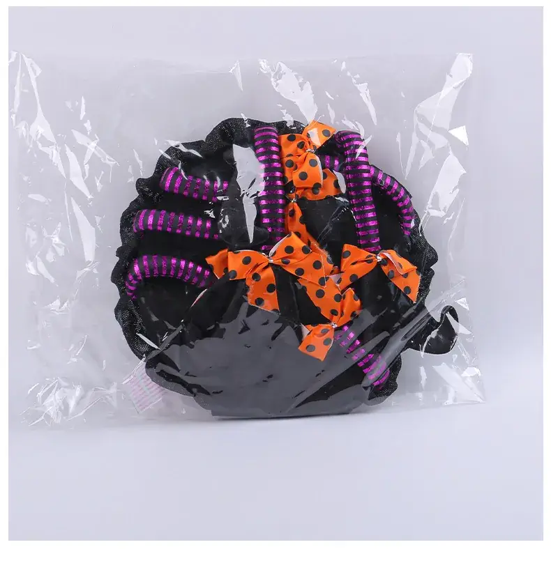 Halloween Multi-Legged Spider Wreath Decoration — feature 16