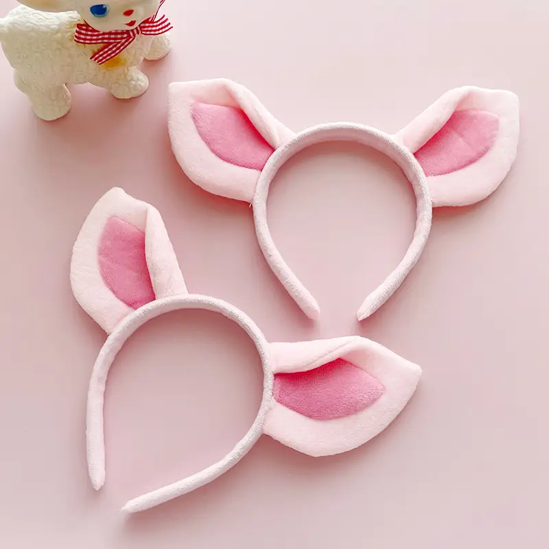 Pink Cat Ears Hair Band for Girls