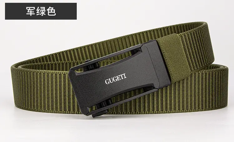 Men's Green Automatic Buckle Belt Anti-Scratch Wear Resistant β feature 16