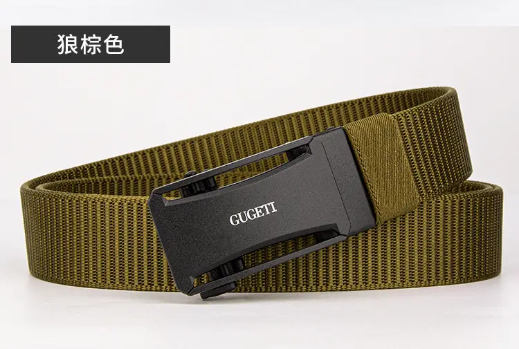 Men's Green Automatic Buckle Belt Anti-Scratch Wear Resistant β feature 18