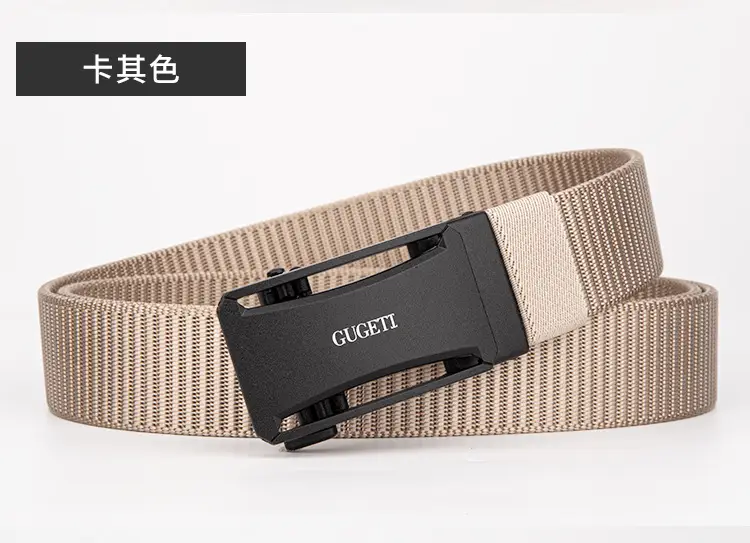 Men's Green Automatic Buckle Belt Anti-Scratch Wear Resistant β feature 19