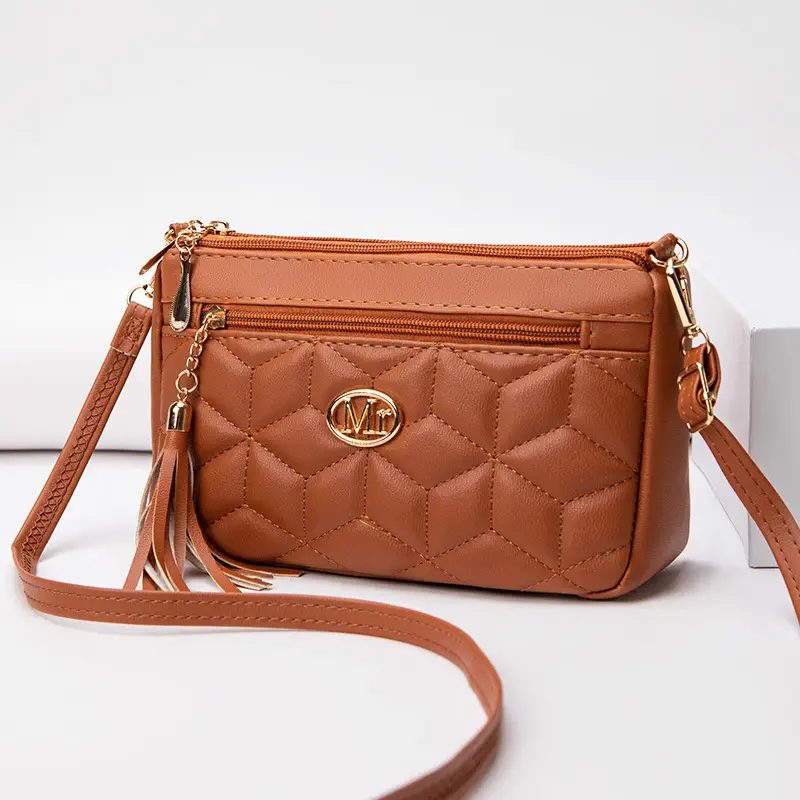 Women's Black Quilted Crossbody Bag 2026 New Model - Image 5