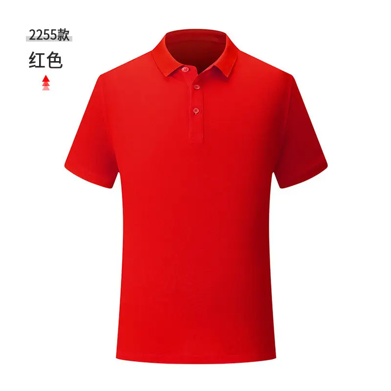 Men White Polo T-Shirt Short Sleeve Summer