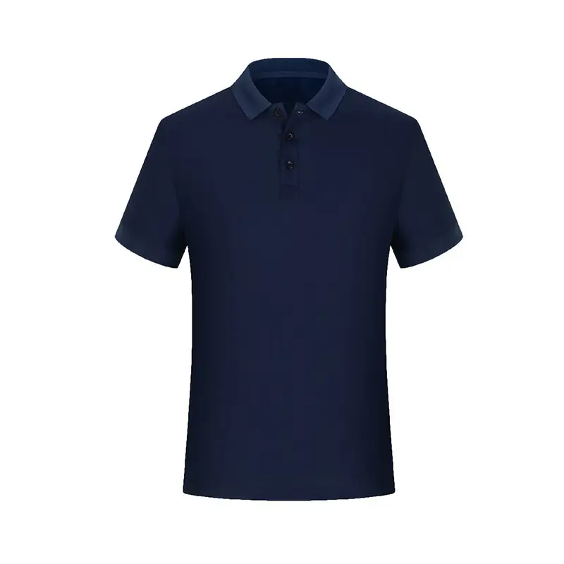 Men White Polo T-Shirt Short Sleeve Summer