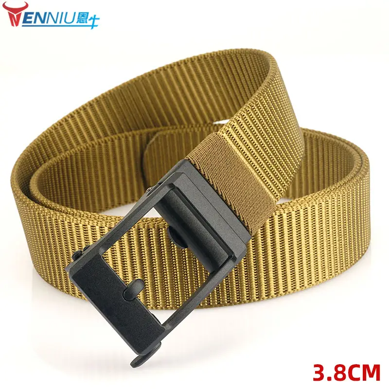 3.8cm New Frosted Nylon Belt for Men - Image 9