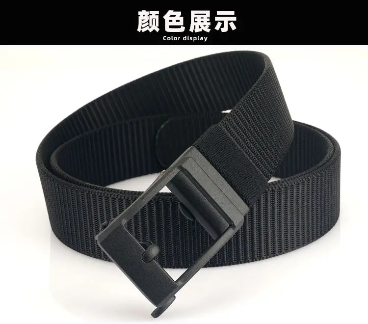 3.8cm New Frosted Nylon Belt for Men — feature 17