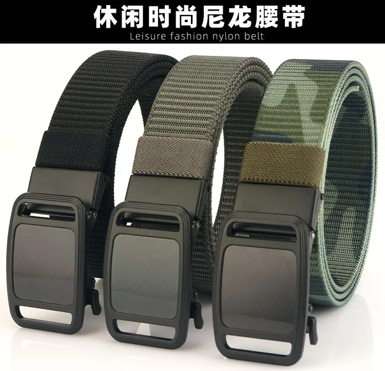 Men's Automatic Alloy Belt with Nylon Strap β feature 2