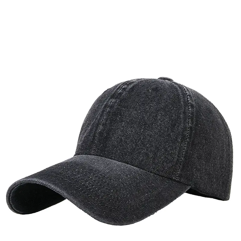 Pink Women's Retro Denim Cap Windproof Sunscreen - Image 15