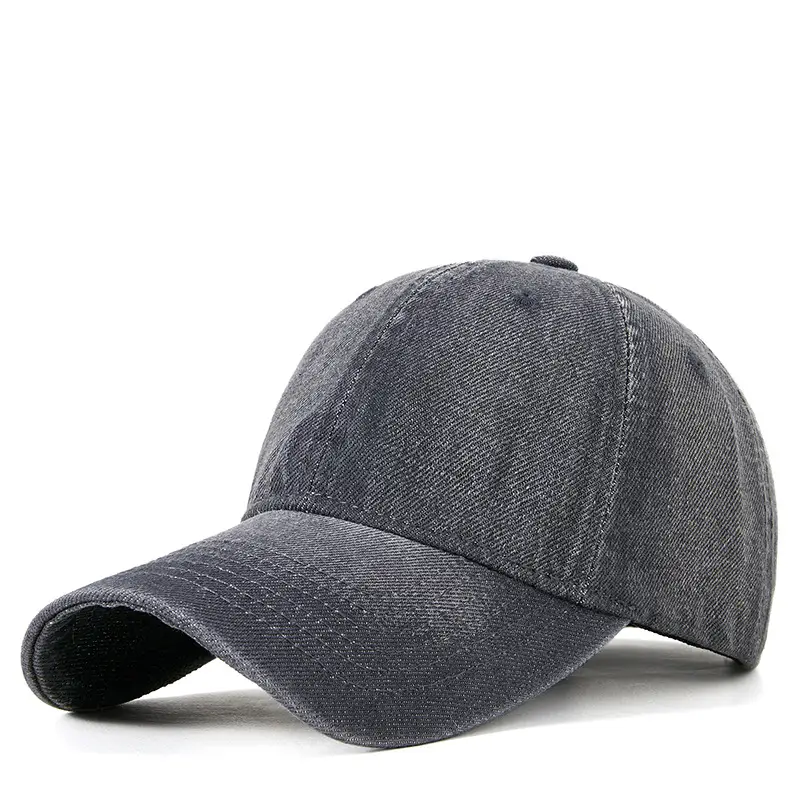 Pink Women's Retro Denim Cap Windproof Sunscreen - Image 3