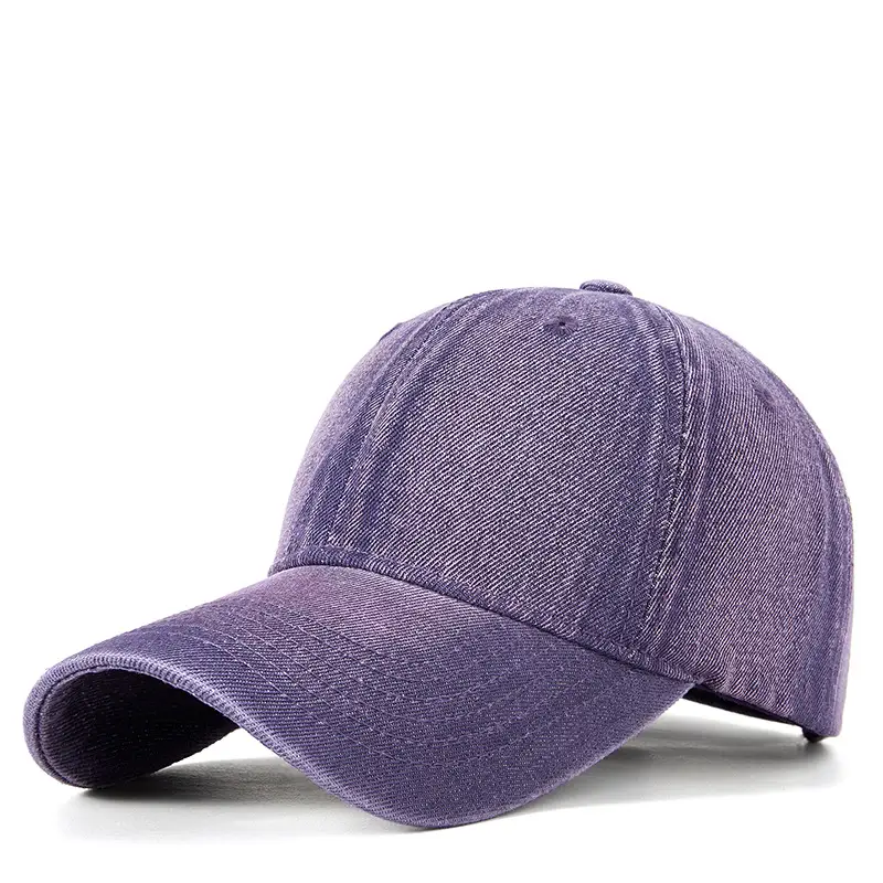 Pink Women's Retro Denim Cap Windproof Sunscreen - Image 9